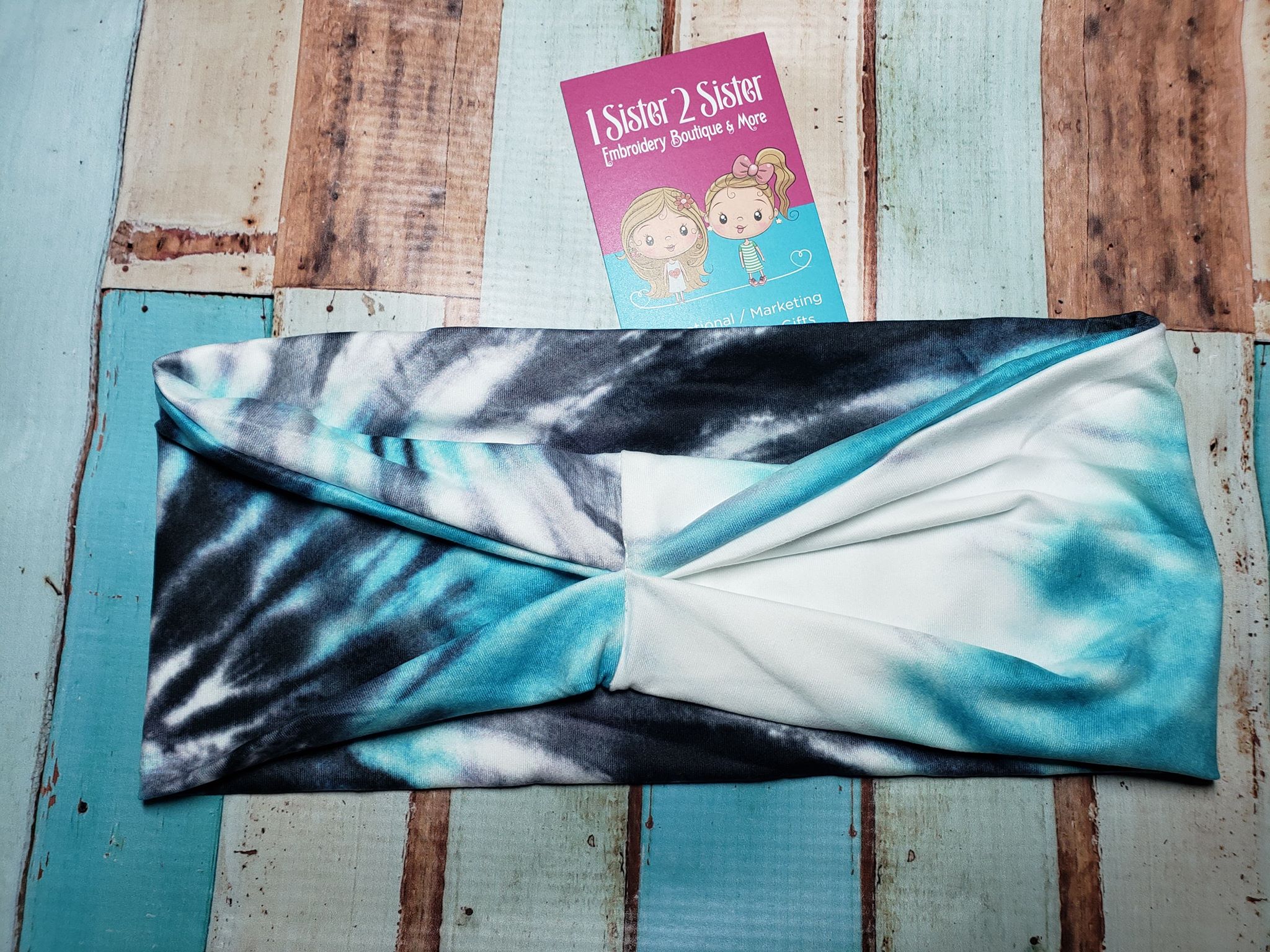 33 women tie dye headbands Tie-Dye Full Headband – Birch Family main image 2